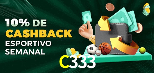10% de bônus de cashback na C333